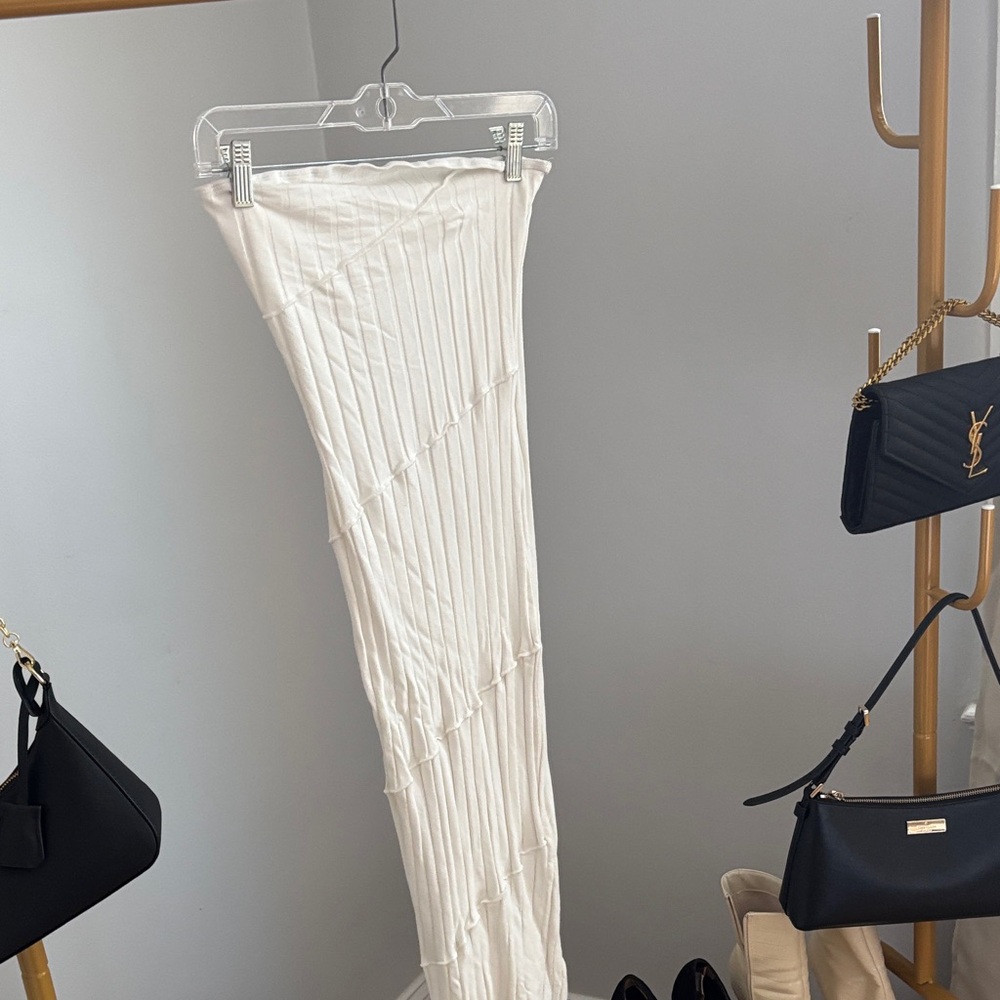 Elegant Cream Skirt